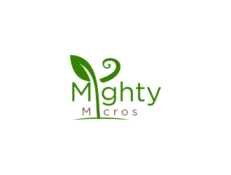 Mighty Micros logo design by haidar