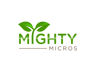 Mighty Micros logo design by haidar