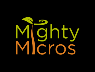 Mighty Micros logo design by bricton
