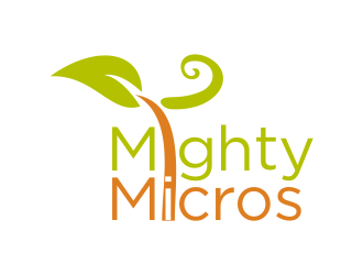 Mighty Micros logo design by haidar