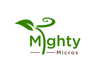 Mighty Micros logo design by haidar