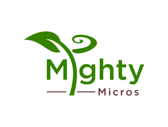Mighty Micros logo design by haidar