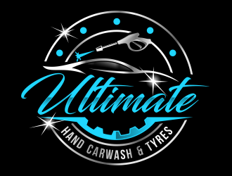 Ultimate Hand Carwash & Tyres logo design by ingepro