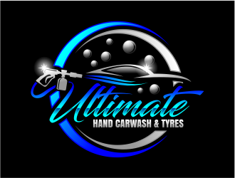 Ultimate Hand Carwash & Tyres logo design by cintoko