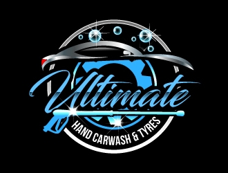 Ultimate Hand Carwash & Tyres logo design by uttam