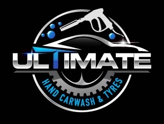 Ultimate Hand Carwash & Tyres logo design by Sorjen
