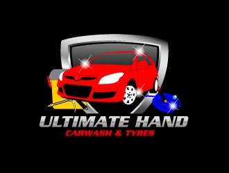 Ultimate Hand Carwash & Tyres logo design by karjen
