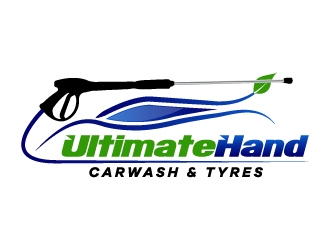 Ultimate Hand Carwash & Tyres logo design by Kirito