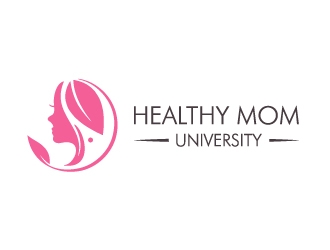 Healthy Mom University logo design by Soufiane