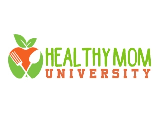 Healthy Mom University logo design by AamirKhan