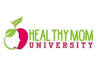 Healthy Mom University logo design by AamirKhan