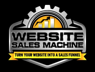 Website Sales Machine logo design by Suvendu