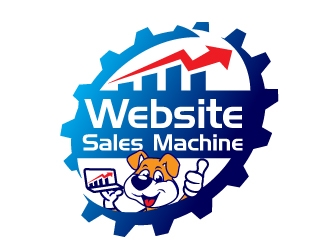 Website Sales Machine logo design by Suvendu
