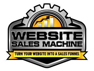 Website Sales Machine logo design by Suvendu