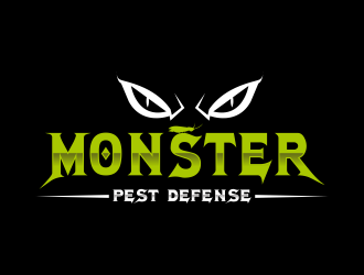 Monster Pest Defense logo design by qqdesigns
