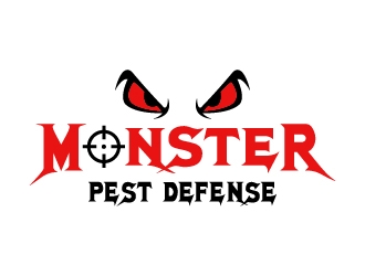 Monster Pest Defense logo design by cybil