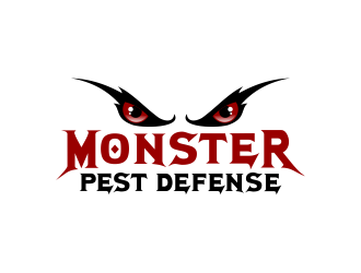 Monster Pest Defense logo design by Kruger