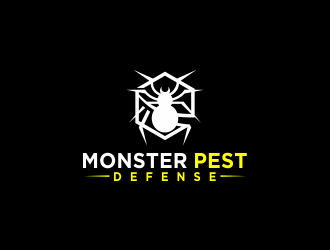 Monster Pest Defense logo design by azizah