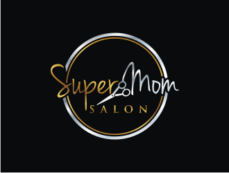 Super Mom Salon logo design by bricton