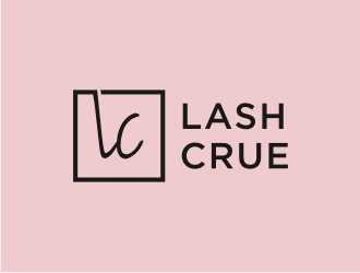 LC Lash Crue  logo design by artery