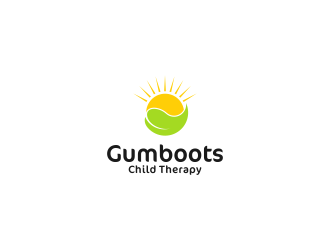 Gumboots Child Therapy logo design by y7ce