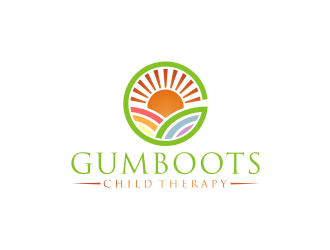 Gumboots Child Therapy logo design by amsol