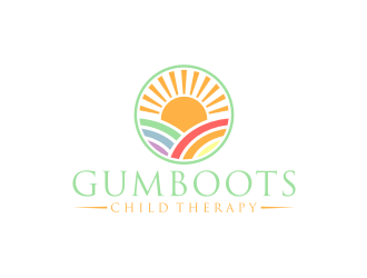 Gumboots Child Therapy logo design by amsol