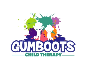 Gumboots Child Therapy logo design by AamirKhan