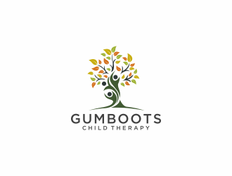 Gumboots Child Therapy logo design by domerouz