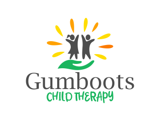 Gumboots Child Therapy logo design by ingepro