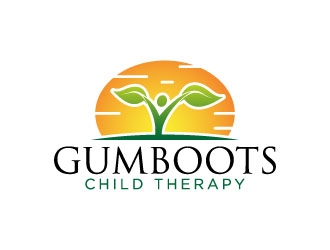 Gumboots Child Therapy logo design by desynergy