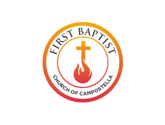 First Baptist Church of Campostella logo design by hopee