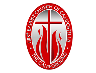 First Baptist Church of Campostella logo design by megalogos