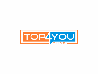 TOP4YOU.shop logo design by Mahrein