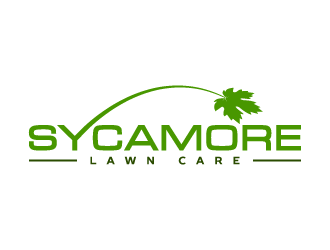 Sycamore Lawn Care logo design by denfransko