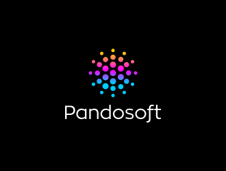 Pandosoft logo design by Ganyu