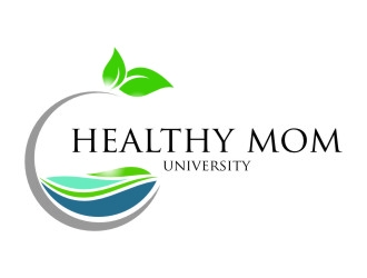 Healthy Mom University logo design by jetzu