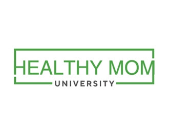 Healthy Mom University logo design by Roma