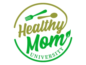 Healthy Mom University logo design by MUSANG