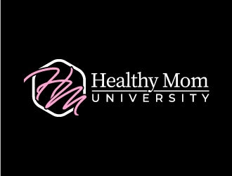 Healthy Mom University logo design by rootreeper