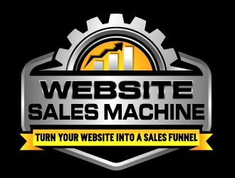 Website Sales Machine logo design by Suvendu