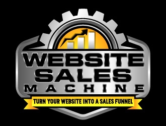 Website Sales Machine logo design by Suvendu