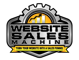 Website Sales Machine logo design by Suvendu