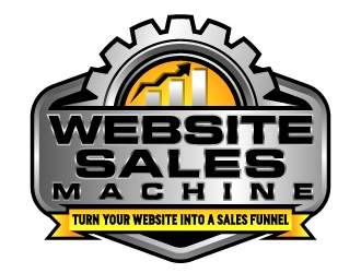 Website Sales Machine logo design by Suvendu