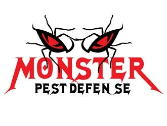 Monster Pest Defense logo design by creativemind01