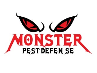 Monster Pest Defense logo design by creativemind01
