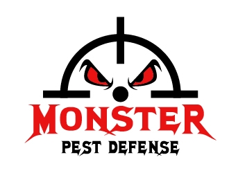 Monster Pest Defense logo design by cybil