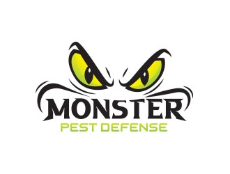 Monster Pest Defense logo design by yippiyproject