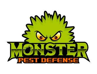 Monster Pest Defense logo design by daywalker