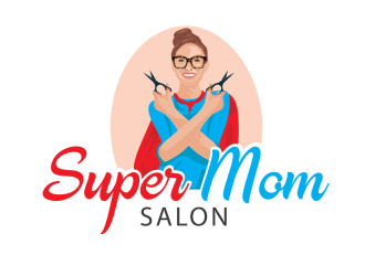 Super Mom Salon logo design by Tanya_R